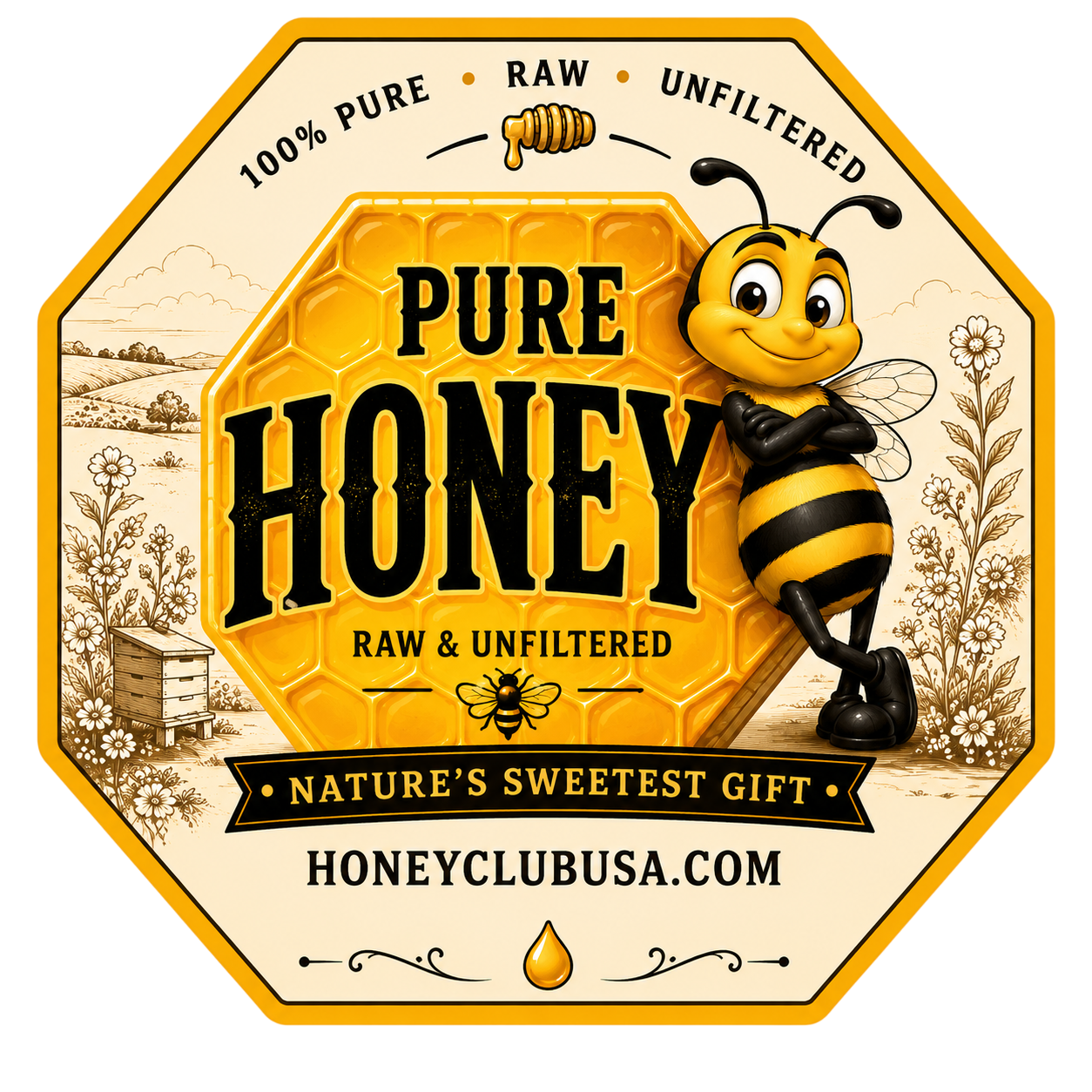 Honey Club USA badge